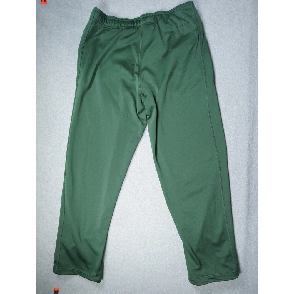 Nike Pants Men Small Green Miami Hurricanes Therma Fit Athletic Training